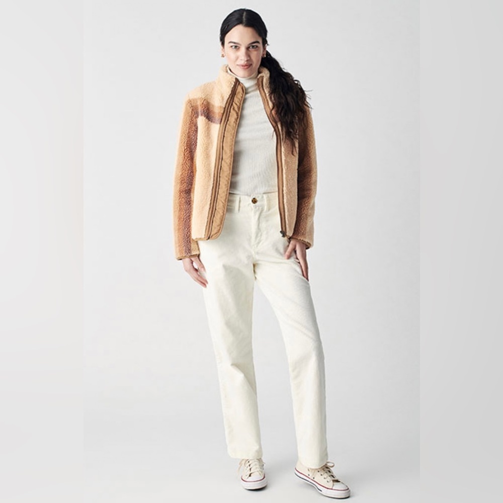 Faherty Après Dream Fleece Zip Jacket Tahoe Brown - Picture 4 of 4